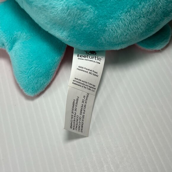 Teeturtle Reversible Norwall 5" Stuffed Plush Mood Face Happy Sad Norwall - Picture 5 of 5